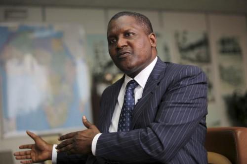 Nigerian billionaire Aliko Dangote announces the construction of a second cement factory in Cameroon