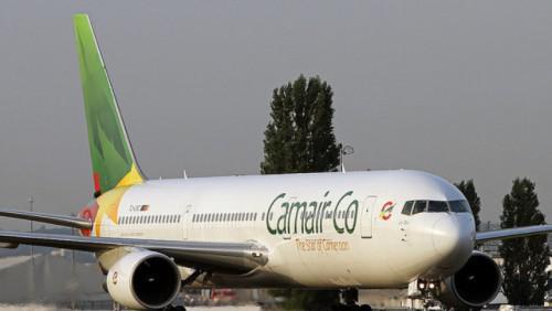 Camair Co, Cameroonian state-owned air carrier, lands for the first time in Bamenda, in the Anglophone part of the country
