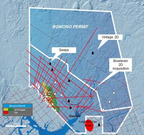 Cameroon: Bowleven started drilling the Moambe well on the Bomono block   