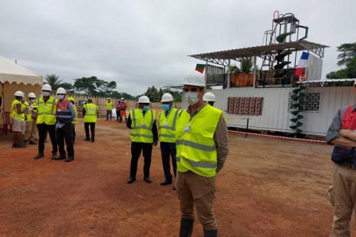 Eramet inaugurates a test rutile processing unit to evaluate commercial potential on the Akonolinga block
