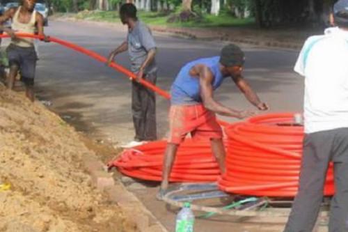 Central Africa Backbone : Cameroon deployed additional 105 km of fiber in 2019