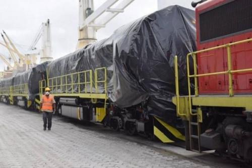 Camrail transported 16,128 tons of fertilizer for Coton Tchad and Compagnie sucrière du Tchad in May 2020