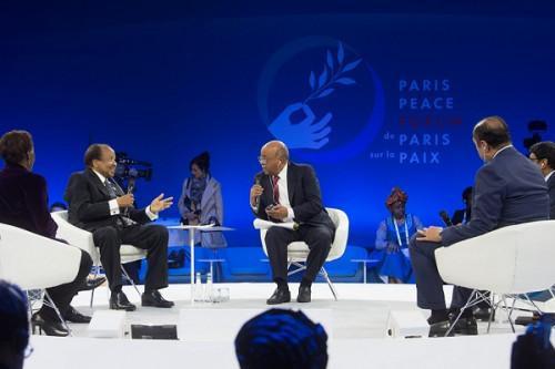 Paris Peace Forum: Paul Biya explains the background of the Anglophone crisis