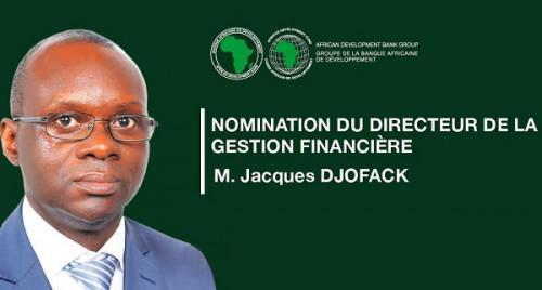 French national of Cameroonian origin Jacques Djofack becomes Director of Financial Management for the AfDB