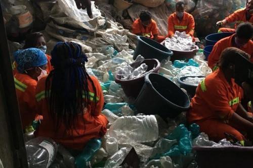 Nestlé Cameroon recycled 100 tons of plastic waste this year through a partnership with Name Recycling