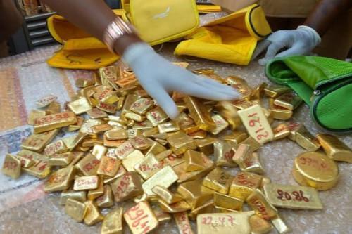 Cameroon: 30kg of gold seized at the Yaoundé-Nsimalen international airport