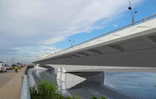 84% of structural works on second bridge over Wouri completed