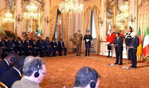 Paul Biya in Italy: “my government remains open to any dialogue which does not question the unity and diversity of the country”