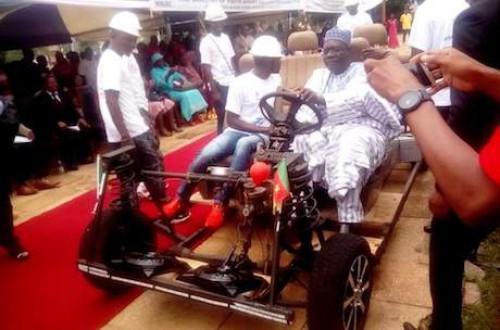 Students of Maroua Polytechnic develop first environmentally friendly vehicle "made in Cameroon