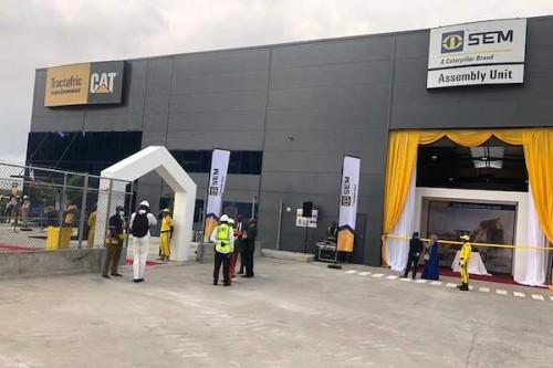 Cameroon Inaugurates Tractafric's  First Civil  Engineering Machinery Assembly Plant in Central Africa